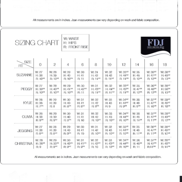 {SOLD} NWT • Tall, high rise jeans, 29 waist, FDJ - Picture 4 of 4